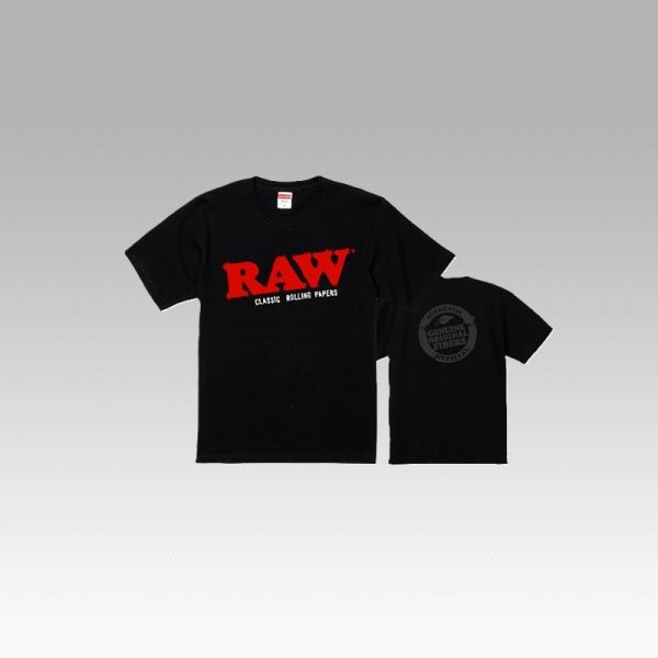 画像1: RAW　ロゴ　Tシャツ　Lサイズ (1)